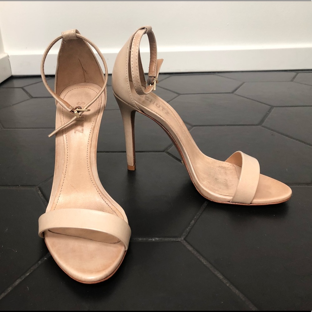 Schultz Cadey-Lee High Heel Sandal in Nude (6)